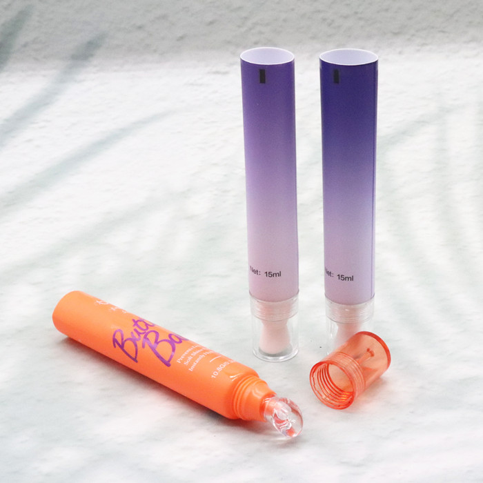 Cosmetic Packaging Lipstick Tube Squeeze Plastic Lip Gloss Tube Lip Oil Squeeze Eye Cream Soft Tubes