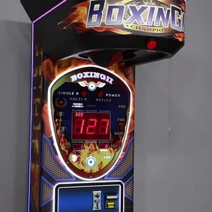 Máquina de Videojuegos Operada con Monedas, Máquina de Boxeo de Alta Tecnología para Medir la Fuerza y Aliviar el Estrés, Estilo de Lucha - Product Image 3