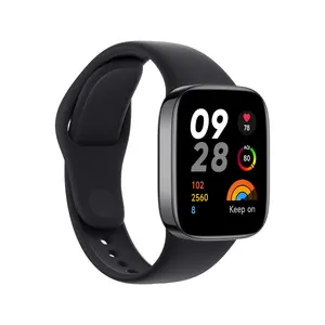 Xiaomi redmi Watch 3 5ATM กันน้ำใช้งานได้1.83 "LCD เครื่องวัดอัตราการเต้นของหัวใจนาฬิกาอัจฉริยะ redmi 3 Active Global