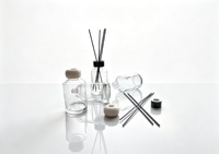 Bouteille diffuseur en verre à fond épais de 200 ml, vente en gros, flacon vide pour parfum, récipient diffuseur à bâtonnets – Meilleures ventes
