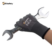 Yokiisafety Meilleurs gants de travail légers, sécurité pour le travail, la construction, gants en nitrile, gants de travail en nitrile
