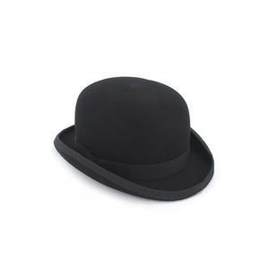 Cappello da Uomo Stile Charlie Chaplin, Cappello Bombetta Rosso - Product Image 6