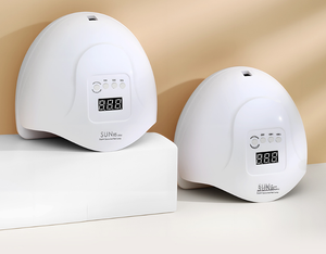 Lámpara de terapia de luz para uñas sin efecto oscurecedor - Lámpara de doble fuente de luz de alta potencia de 120W - Lámpara de belleza para uñas de secado rápido - Product Image 3
