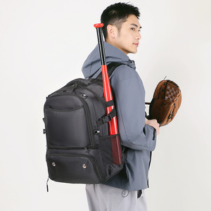 Sac à dos de sport décontracté unisexe léger pour basketball, football, badminton et baseball - Imperméable, capacité 40L, compartiment à chaussures - Product Image 1