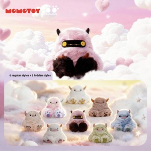 MOMOTOY Dundaoshou Dundun Beast Family Series, Peluche Súper Suave, Adorno para Bolsa, Caja Sorpresa, Figura Coleccionable, Juguete <span class=keywords><strong>de</strong></span> Moda, Regalo Unisex - Product Image 4