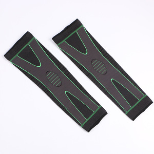 1 pz <span class=keywords><strong>ginocchiere</strong></span> a compressione supporto protezione manica lunga ginocchio ginocchiera elastica supporto a molla pallavolo Running Silicone - Product Image 5