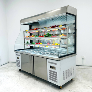 Réfrigérateur de présentation pour fondue malatang, armoire fraîche pour restaurant, présentoir pour fondue malatang, réfrigérateur malatang - Product Image 4