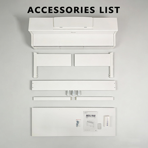 <span class=keywords><strong>Clavier</strong></span> de piano numérique vertical électronique rechargeable Beisite Custom Brand 88 touches à marteaux, source de rêve française, MIDI, bois massif - Product Image 4