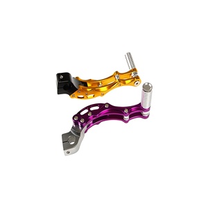 Levier de démarrage à pédale pour moto, scooter, en acier inoxydable/alliage d'aluminium, usiné par CNC, personnalisé OEM, coloré - Product Image 3