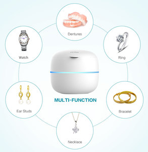 Rosa Rugosa Ultrasonic Cleaner 0.2L 45kHz UV Dental Jewelry Watch Cleaning Device Household Portable Electric Cleaner - Product Image 4