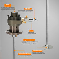 Agitateur de 1 gallon Outil pneumatique Mélangeur agitateur pneumatique Machine à dispersion Mini moteur à air