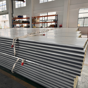 Tùy chỉnh cấu trúc cách điện Bảng điều khiển không thấm nước chống cháy siding bên ngoài kim loại thép lợp tường đá len Sandwich Panel - Product Image 1