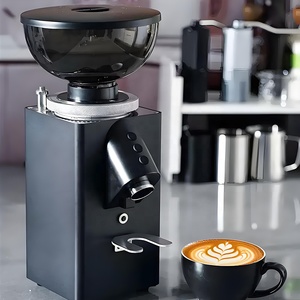 Broyeur de grains de café expresso à fonctionnement silencieux électrique professionnel commercial en acier inoxydable - Product Image 6