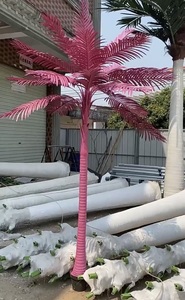 Bonsai Artificiale Rosa, Piante <span class=keywords><strong>per</strong></span> Casa e <span class=keywords><strong>Ufficio</strong></span>, Albero di Banano Finto Colorato 6 Piedi, Colore Personalizzabile - Product Image 5