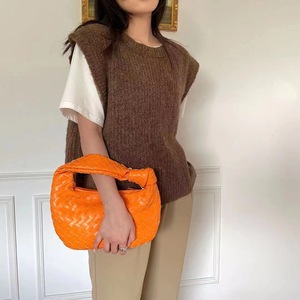 Bolso de Mujer Tejido a Mano 2026, Bolso de Mano de Cuero PU de Moda para Mujer, Bolso Tote Casual Ligero de Lujo con Nudos - Product Image 3