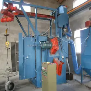 Q378 Q3710 Double Hanger Hook Sand Blasting Machine Shot Blaster