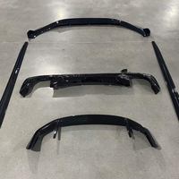 Nouveau Kit Pare-chocs M Performance Black Warrior Aero avec Splitter, Diffuseur et Jupes Latérales pour X3 G01 (2018-2021)