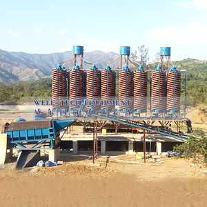 Sợi thủy tinh xoắn ốc <span class=keywords><strong>CHUTE</strong></span> trọng lực Vàng separator cho Phù Sa sa khoáng thiếc vonfram quặng nồng độ và tinh chế quá trình - Product Image 6