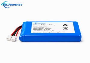 แบตเตอรี่ลิเธียมโพลิเมอร์แบบชาร์จได้ รุ่น Factory Custom 145085 3.7V 9300mAh ความจุสูง พร้อมขั้วต่อสายไฟ - Product Image 2