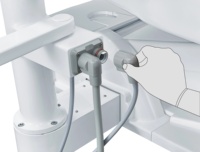 Unité de fauteuil dentaire professionnelle de haute qualité implantée avec des équipements médicaux médicaux avec écran LCD