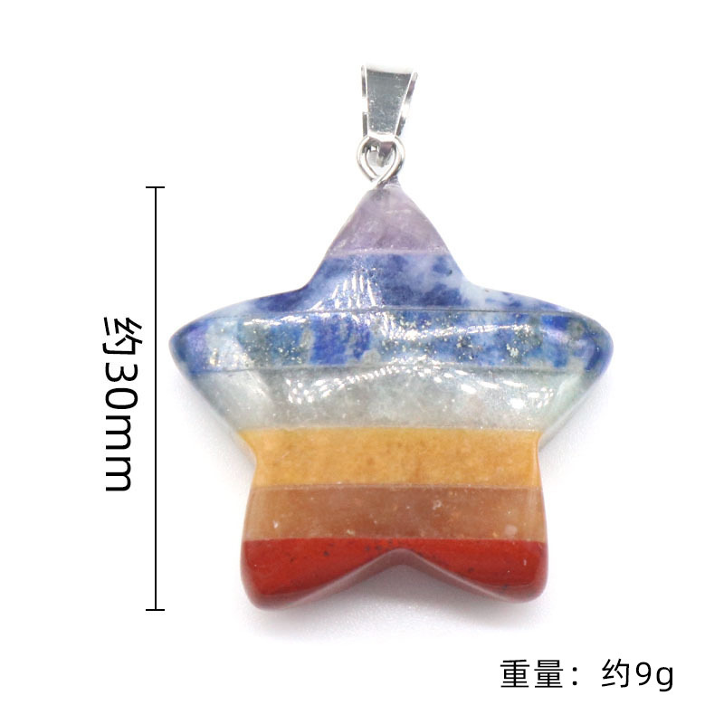 Pendentif pentagramme 30 mm