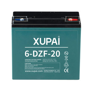 Vente chaude 6-DZF-20 6.1kg 12volt Rechargeable pour vélo électrique Xupai batterie acide <span class=keywords><strong>combien</strong></span> est-ce - Product Image 4