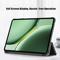 Housse mince pour tablette en cuir PU à trois volets pour OnePlus Pad Pro 12.1