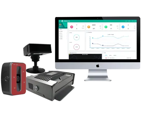 4G ADAS Sistem DSM Alarm Lelah Pengemudi untuk Brasil Peru Chile