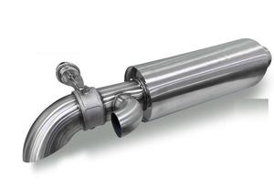 วาล์ว SS304สูญญากาศอเนกประสงค์ขนาด2.5นิ้ววาล์วตัดควบคุมการทำงานสำหรับท่อไอเสียแบบวาล์ว - Product Image 6