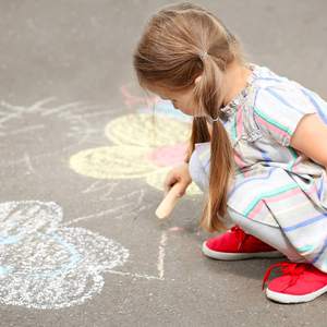 Craies géantes lavables et sans poussière Bonvan aux couleurs néon pour dessin artistique extérieur pour enfants - Product Image 2