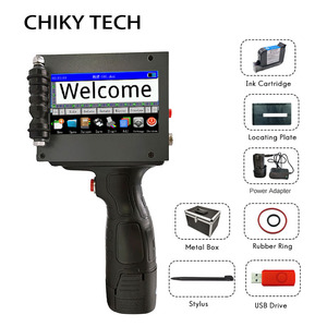 Impresora de inyección de tinta de mano, máquina de codificación por lotes de cualquier superficie, automática, de alta precisión, 600dpi - Product Image 5