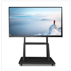 Écran LED 4K de 86 pouces Tableau blanc interactif Tout-en-un <span class=keywords><strong>PC</strong></span> Tactile IR 20 points Cadre métallique Android OS Salle de classe intelligente - Product Image 2