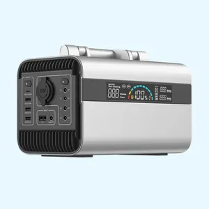 600W 220V Outdoor Power Station Outdoor Camping Pure Sine Wave Portable Mobile Energy Storage Power Supply Wholesale