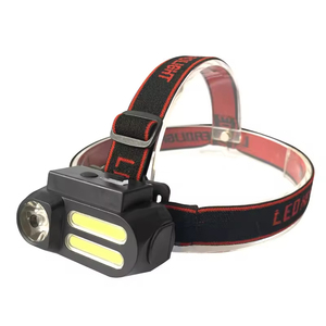 2024 New COB siêu sáng 4 chế độ có thể điều chỉnh 18650 pin USB có thể sạc lại không thấm nước ngọn đuốc chiến thuật đèn pin <span class=keywords><strong>Led</strong></span> Đèn Pha - Product Image 2