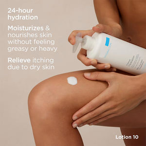 Loción Corporal con 10% de <span class=keywords><strong>Urea</strong></span> de Marca Blanca, No Grasosa, Hidratación 24H, Nutre, Alivia la Piel Seca y la Picazón <span class=keywords><strong>para</strong></span> Todo Tipo de Piel, Cuidado Diario - Product Image 5