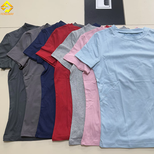 T-shirts <span class=keywords><strong>Femme</strong></span> XS Vente en Gros Étiquette Privée <span class=keywords><strong>Personnaliser</strong></span> Logo Col Rond Respirant Impression T-shirts Personnalisés Femmes T-<span class=keywords><strong>shirt</strong></span> Vierge - Product Image 1