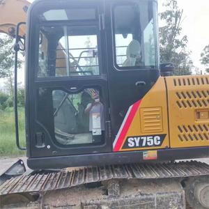 <strong>Compact</strong> Digger <strong>Used</strong> Original Hydraulic SANY75 <strong>Excavator</strong> Tailess Crawler <strong>Excavator</strong> on Sale