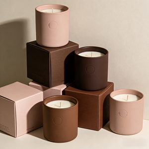 Vela Aromática de Cerámica Moderna con Fragancia Premium, Decoración del Hogar y Regalo, Pedido al por Mayor, Empaque con Logotipo Personalizado - Product Image 2