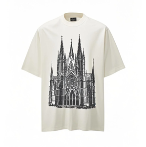 Camiseta de Verano para Hombre, Personalizada, Colorida, 100% Algodón, Impresión Serigráfica, Transpirable, Anti-Pilling, Corte Regular, Cuello Redondo, Manga Corta - Product Image 4