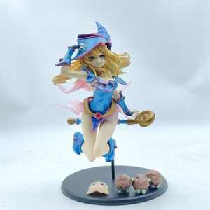 Figurine GK <span class=keywords><strong>Yu</strong></span>-<span class=keywords><strong>Gi</strong></span>-<span class=keywords><strong>Oh</strong></span>! Dark Magician Girl avec visage interchangeable Kuriboh, statue de jeu d'anime, décoration de bureau, objet de collection pour les fans d'anime - Product Image 1