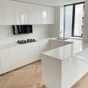 Hiện đại đơn giản cao sơn mài bóng bồn rửa cơ sở nội thất cho thiết kế nội thất hoặc phụ kiện nhà bếp - Product Image 5