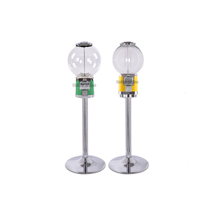 Distributeur <span class=keywords><strong>De</strong></span> Dulces Token Coin Mécanisme Capsule Egg Machine Avec Chrome Stand Distributeur <span class=keywords><strong>De</strong></span> Jouets Mini Flipball Vendeur - Product Image 1