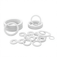 Joint en PTFE diamètre extérieur 28 145 mm épaisseur 15 mm; rondelle d'étanchéité en PTFE résistante aux hautes températures; bague de retenue en téflon