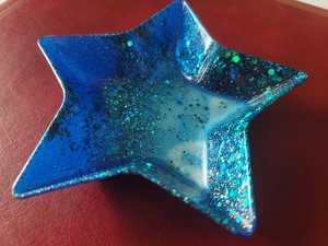 Tazón Decorativo Hecho a Mano de Resina, Porta Joyas, Plato de Resina Epoxi Colorido, Plato para Guardar Baratijas, Plato Moderno para Servir, Idea de Regalo Perfecta - Product Image 5