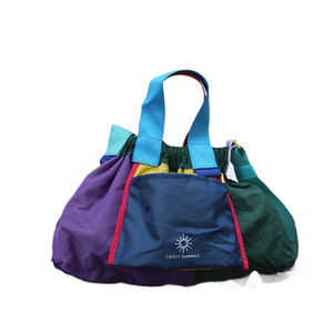 Bolso Tote Color Block de Verano, Gran Capacidad, Portátil, para Viajes y Uso Diario - Product Image 5