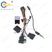 Adaptor otomotif 16Pin 10Pin tali pengikat dengan Canbus untuk pemutar Android mobil OLDs W203 2001-2004