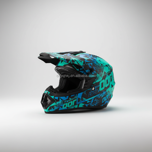 Casque <span class=keywords><strong>Enduro</strong></span> Tout-Terrain <span class=keywords><strong>Moto</strong></span> Premium ABS ECE Double Visière Doublure Lavable OEM Personnalisé Vente en Gros Mondiale - Product Image 3