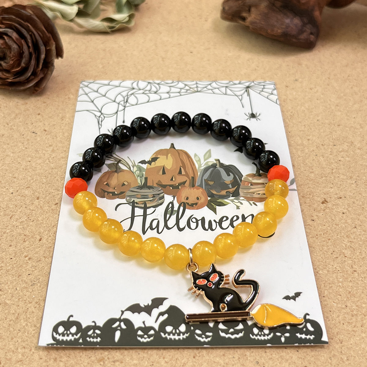 Black & Yellow Bracelet-2