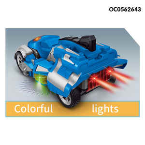 FiveStar nuova deformazione universale dinosauro RC Stunt Car Tyrannosaurus Rex giocattolo di musica leggera di plastica Robot giocattolo per ragazzi 8 + anni - Product Image 4