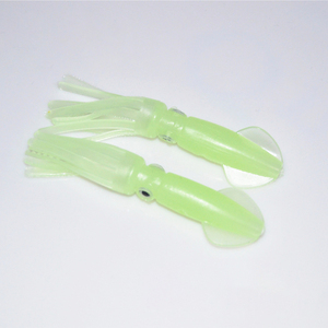Leurre de pêche souple en plastique pour la pêche à la traîne, imitation calamar bionique, 10cm 9g, lumineux en eau salée, personnalisable OEM - Product Image 1